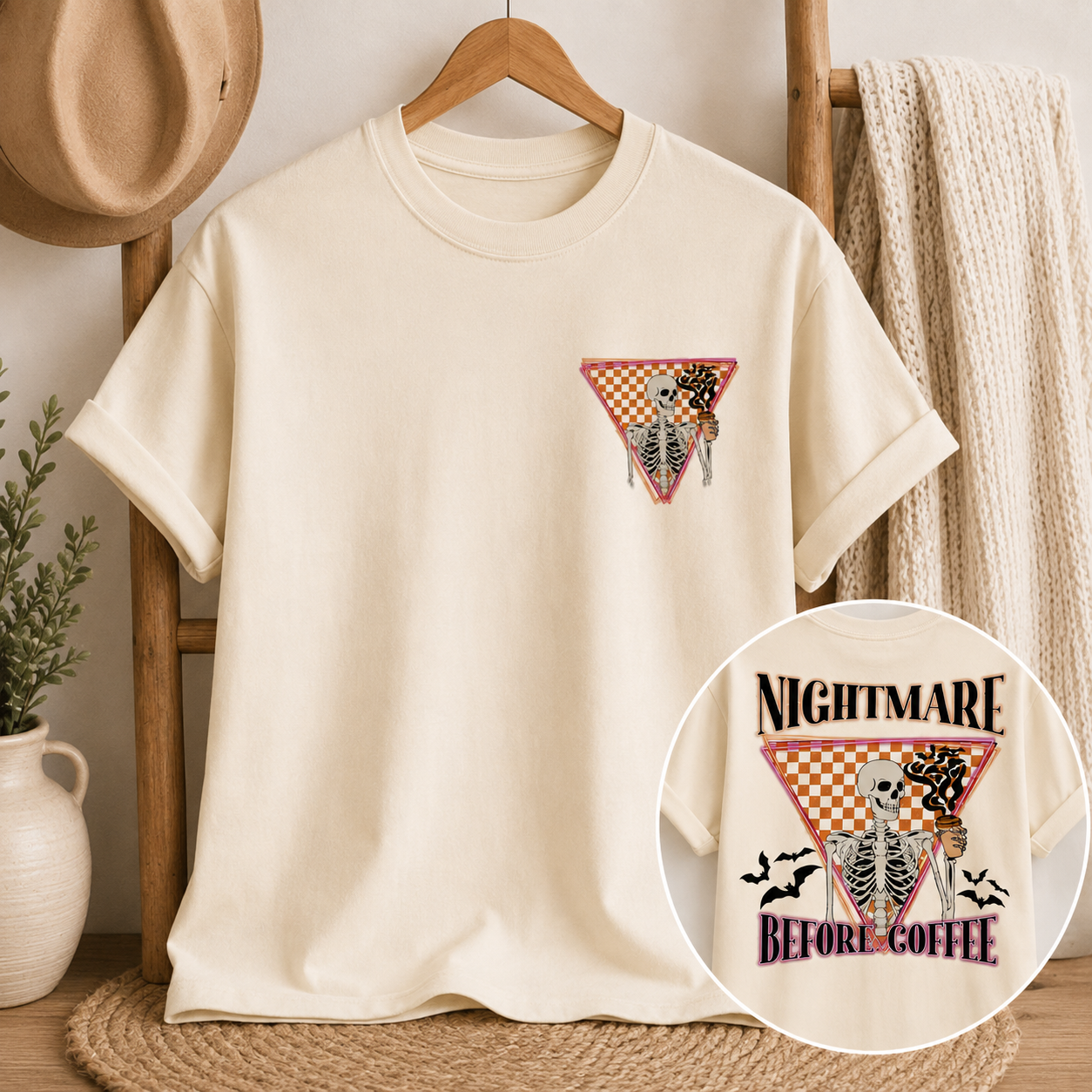 Nightmare Before Coffee Graphic Tee